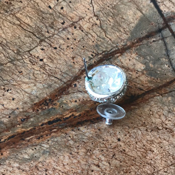 Bling! Vintage Icy Blingy Rhinestone Earrings - Picture 6 of 9